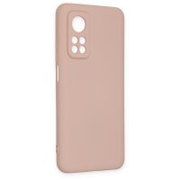 Newface Xiaomi Mi 10T Pro Kılıf Nano içi Kadife Silikon - Pudra
