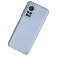 Newface Xiaomi Mi 10T Pro Kılıf Nano içi Kadife Silikon - Sky Blue