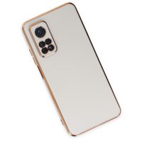 Newface Xiaomi Mi 10T Pro Kılıf Volet Silikon - Beyaz