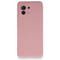 Newface Xiaomi Mi 11 Kılıf Nano içi Kadife  Silikon - Pembe