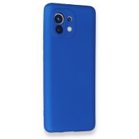 Newface Xiaomi Mi 11 Kılıf First Silikon - Mavi