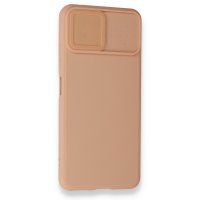 Newface Xiaomi Mİ 11 Lite Kılıf Color Lens Silikon - Pudra
