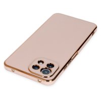 Newface Xiaomi Mİ 11 Lite Kılıf Volet Silikon - Pembe