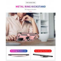 Newface Xiaomi Mi 11i Kılıf Sofya Yüzüklü Silikon Kapak - Rose