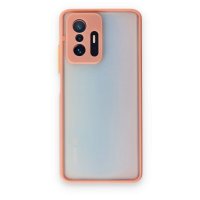 Newface Xiaomi Mi 11T Kılıf Montreal Silikon Kapak - Pembe