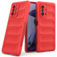 Newface Xiaomi Mi 11T Kılıf Optimum Silikon - Kırmızı