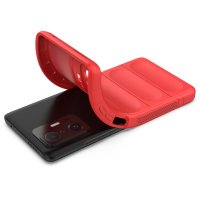 Newface Xiaomi Mi 11T Kılıf Optimum Silikon - Kırmızı
