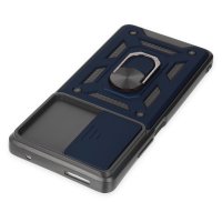 Newface Xiaomi Mi 11T Kılıf Pars Lens Yüzüklü Silikon - Lacivert