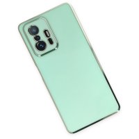 Newface Xiaomi Mi 11T Kılıf Volet Silikon - Açık Yeşil