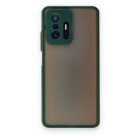 Newface Xiaomi Mi 11T Pro Kılıf Montreal Silikon Kapak - Yeşil