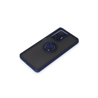 Newface Xiaomi Mi 11T Pro Kılıf Montreal Yüzüklü Silikon Kapak - Lacivert