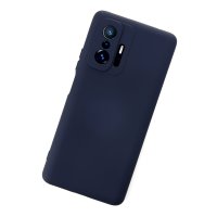 Newface Xiaomi Mi 11T Pro Kılıf Nano içi Kadife Silikon - Lacivert