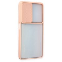 Newface Xiaomi Mi 11T Pro Kılıf Palm Buzlu Kamera Sürgülü Silikon - Pembe