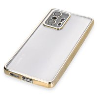 Newface Xiaomi Mi 11T Pro Kılıf Razer Lensli Silikon - Gold