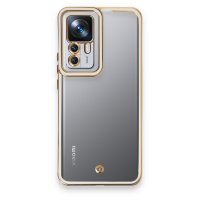 Newface Xiaomi Mi 12T Kılıf Liva Lens Silikon - Beyaz