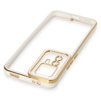 Newface Xiaomi Mi 12T Kılıf Liva Lens Silikon - Beyaz