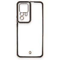 Newface Xiaomi Mi 12T Kılıf Liva Lens Silikon - Siyah