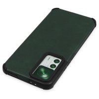 Newface Xiaomi Mi 12T Pro Kılıf Loop Deri Silikon - Yeşil