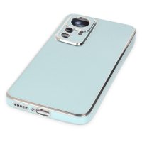 Newface Xiaomi Mi 12T Pro Kılıf Volet Silikon - Açık Yeşil