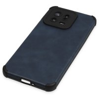Newface Xiaomi Mi 13 Kılıf Loop Deri Silikon - Lacivert