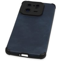 Newface Xiaomi Mi 13 Pro Kılıf Loop Deri Silikon - Lacivert