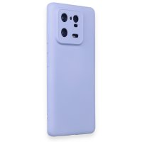 Newface Xiaomi Mi 13 Pro Kılıf Nano içi Kadife Silikon - Lila