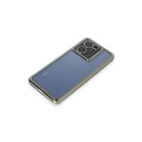 Newface Xiaomi Mi 13T Kılıf Razer Lensli Silikon - Gümüş