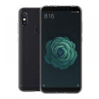 Newface Xiaomi Mi A2 Kılıf Lüx Şeffaf Silikon - Şeffaf