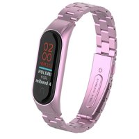 Newface Xiaomi Mi Band 3 Metal Baklalı Kordon - Rose