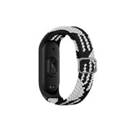 Newface Xiaomi Mi Band 4 Star Kordon - Siyah-Beyaz