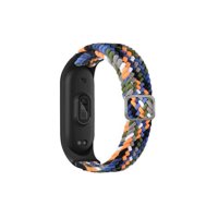 Newface Xiaomi Mi Band 5 Star Kordon - Gri-Turuncu