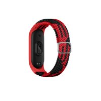 Newface Xiaomi Mi Band 5 Star Kordon - Kırmızı-Siyah