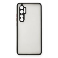 Newface Xiaomi Mi Note 10 Lite Kılıf Montreal Silikon Kapak - Siyah