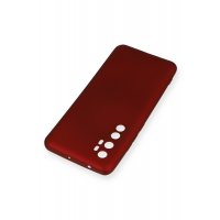 Newface Xiaomi Mi Note 10 Lite Kılıf First Silikon - Bordo