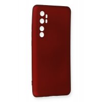 Newface Xiaomi Mi Note 10 Lite Kılıf First Silikon - Bordo