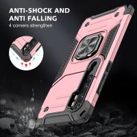 Newface Xiaomi Mi Note 10 Lite Kılıf Zegna Yüzüklü Silikon Kapak - Rose