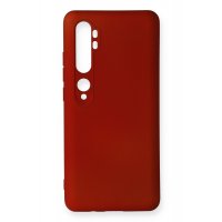 Newface Xiaomi Mi Note 10 Kılıf First Silikon - Bordo