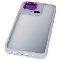 Newface Xiaomi Poco C40 Kılıf Dora Kapak - Lila