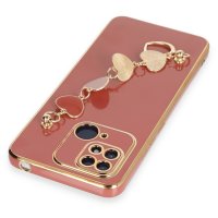 Newface Xiaomi Poco C40 Kılıf Esila Silikon - Kırmızı