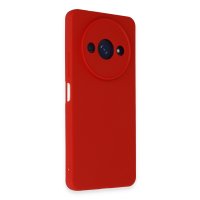 Newface Xiaomi Poco C61 Kılıf First Silikon - Kırmızı