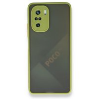 Newface Xiaomi Poco F3 Kılıf Montreal Silikon Kapak - Açık Yeşil