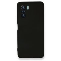 Newface Xiaomi Poco F3 Kılıf Nano içi Kadife  Silikon - Siyah