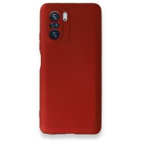 Newface Xiaomi Poco F3 Kılıf First Silikon - Kırmızı