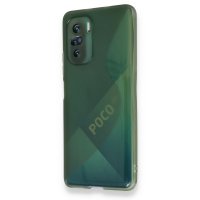 Newface Xiaomi Poco F3 Kılıf S Silikon - Yeşil