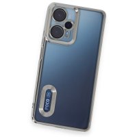 Newface Xiaomi Poco F5 Kılıf Slot Silikon - Gümüş