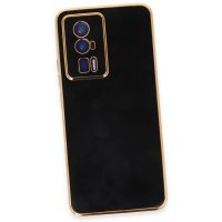 Newface Xiaomi Poco F5 Pro Kılıf Volet Silikon - Siyah