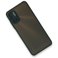 Newface Xiaomi Poco M3 Pro Kılıf Montreal Silikon Kapak - Yeşil