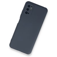 Newface Xiaomi Poco M3 Pro Kılıf Nano içi Kadife  Silikon - Gri