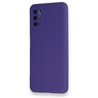 Newface Xiaomi Poco M3 Pro Kılıf Nano içi Kadife Silikon - Mor