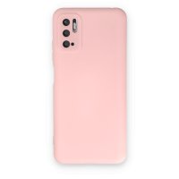 Newface Xiaomi Poco M3 Pro Kılıf Nano içi Kadife Silikon - Pudra